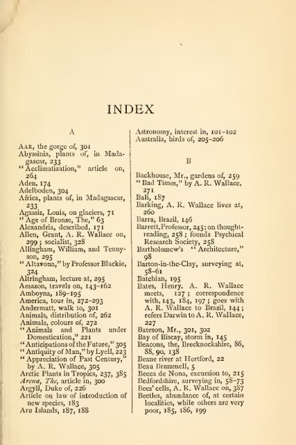 My life : a record of events and opinions - Wallace-online.org