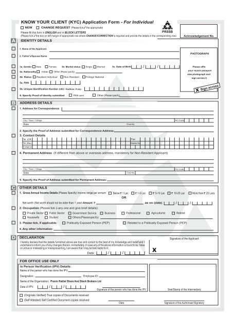 Individual KYC form.pdf - Pravin Ratilal Share and Stock Brokers ...