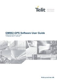 GM862-GPS Software User Guide - SemiconductorStore.com