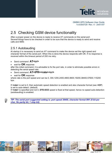 GM862-GPS Software User Guide - SemiconductorStore.com