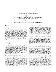 Profile hidden Markov models Sean R. Eddy Dept. of ... - Quretec