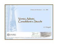 Vernici, Adesivi, Consolidanti e Stucchi - Sdasr.unict.it