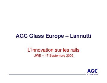 AGC Glass Europe â Lannutti