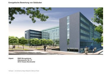 Energetische Bewertung von GebÃ¤uden - Scapework