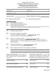 Probationary Evaluation Form 3. 5. - Morgan State University
