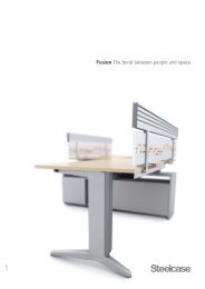Fusion The bond between people and space - Steelcase Village