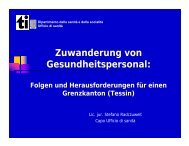 Workshop 5 - Impulsreferat: Zuwanderung von Gesundheitspersonal