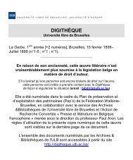 LA GERBE Revue d'Art décoratif et de Littérature - Université Libre ...