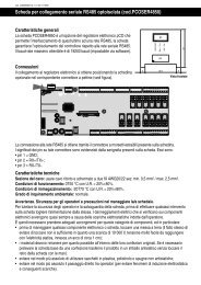 Scheda per collegamento seriale RS485 optoisolata (cod ...