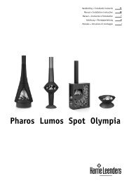 Pharos Lumos Spot Olympia - Harrie Leenders Haardkachels