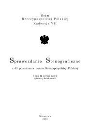 12 czerwca 2013 - Sejm Rzeczypospolitej Polskiej