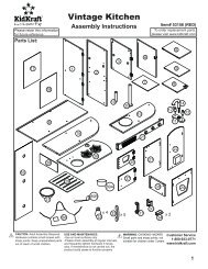 KidKraft Vintage Play Kitchen Assembly ... - PlayKitchens.com