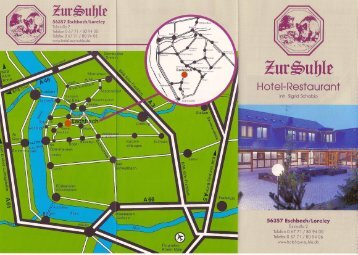 Hotel-Prospekt - Hotel Zur Suhle