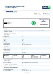 9273 Coax - 50 Ohm Coax - Hytera