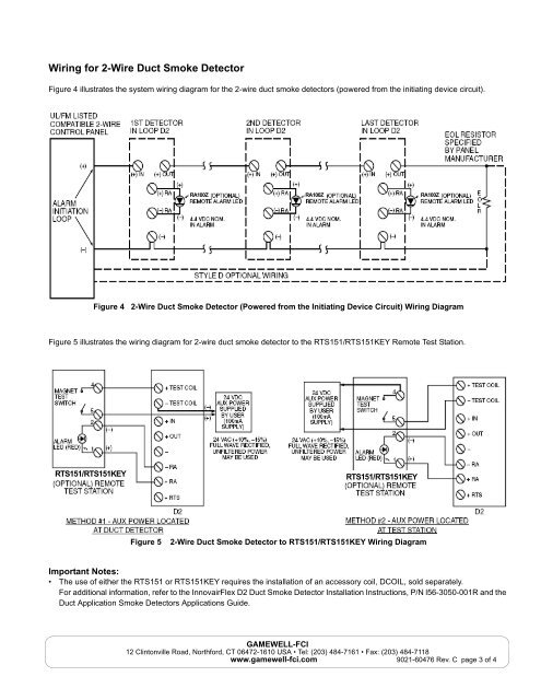 System Sensor D4120 Wiring Diagram