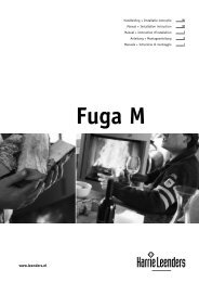 Fuga M - Harrie Leenders Haardkachels