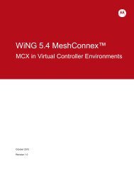 MCX in Virtual Controller Environments. - Wireless Network Solutions