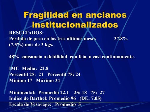 MODELOS ETIOPATOGENICOS DE LA FRAGILIDAD