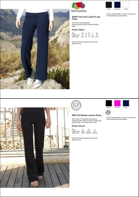 Jog Pants & Shorts PDF