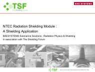NTEC Radiation Shielding Module : A Shielding ... - Nuclear Physics