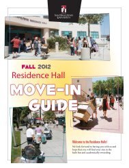 Residence Hall - SDSU Student Affairs - San Diego State University