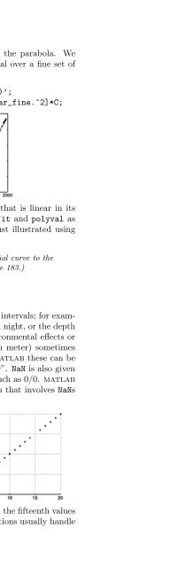 Basics of MATLAB and Beyond