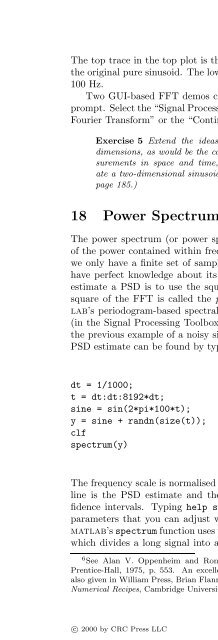 Basics of MATLAB and Beyond