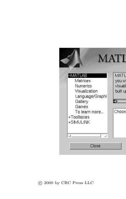 Basics of MATLAB and Beyond