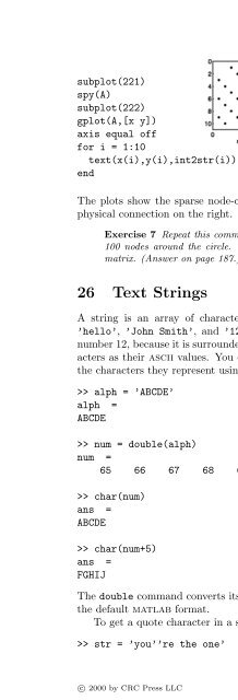 Basics of MATLAB and Beyond