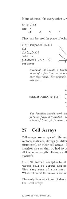 Basics of MATLAB and Beyond