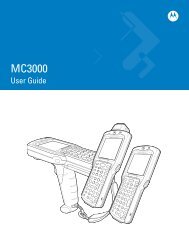 MC3000 User Guide (P/N 72E-68899-05 Rev. A) - Vision ID