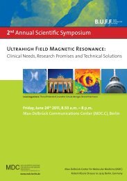 2nd Annual Scientific Symposium - MDC