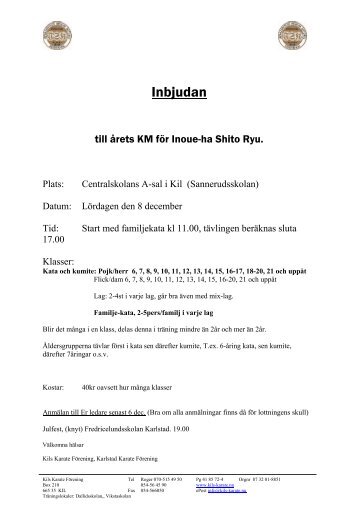 Inbjudan