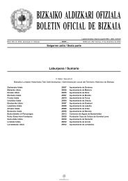 bizkaiko aldizkari ofiziala boletin oficial de bizkaia - Zierbena