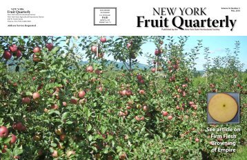 Fruit Quarterly - New York State Horticultural Society