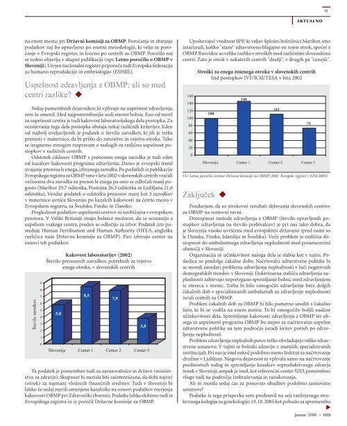 ISIS januar 06.indd - ZdravniÅ¡ka zbornica Slovenije