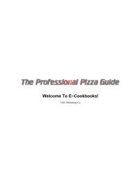 (ebook - pdf - recipe) The Professional Pizza Guide - DDV Culinary