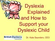 Dyslexia Explained and How to Support your Dyslexic Child