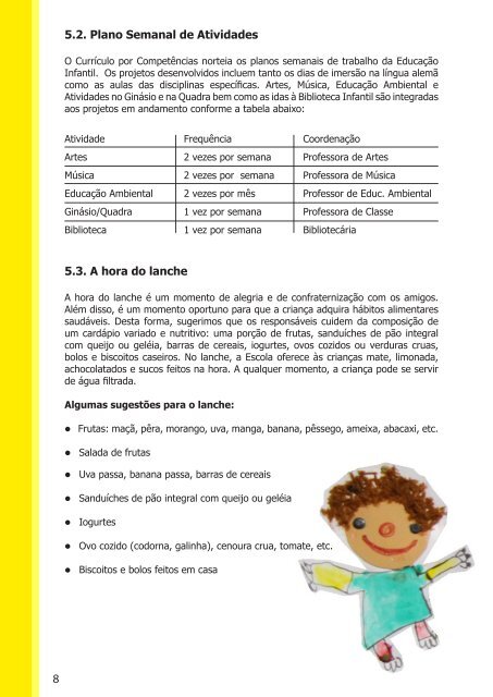 Manual de Boas Vindas da EducaÃ§Ã£o Infantil - Escola AlemÃ£ ...