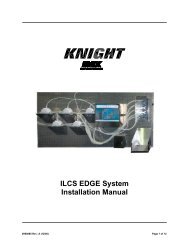 0900885 - ILCS Edge System Instruction Manual - knight llc