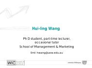 Hui-ling Wang - Staff