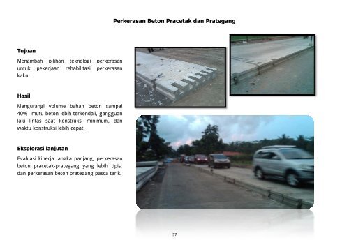 Pesan Singkat Kepala Pusat Penelitian dan Pengembangan Jalan ...