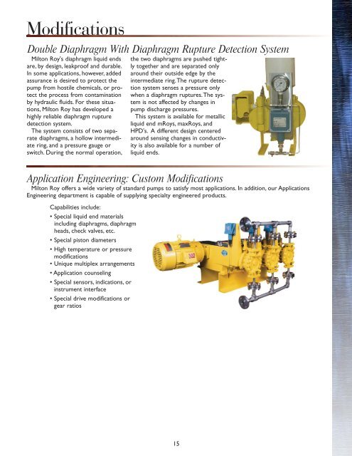 Metering Pump Technology - Fine Line Instrument