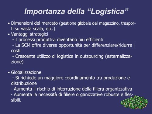 Introduzione alla Logistica