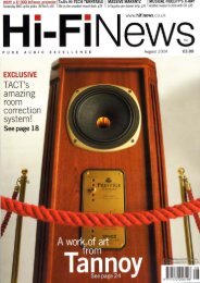 HiFi News Review - Cool Gales Audio