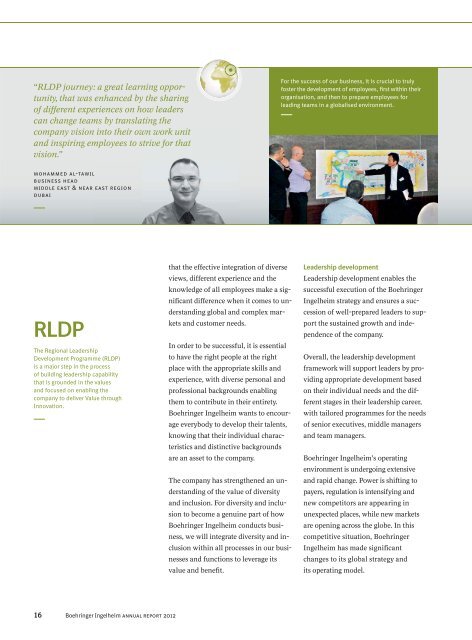 PDF (15.90 MB) - Boehringer Ingelheim Annual Report 2012