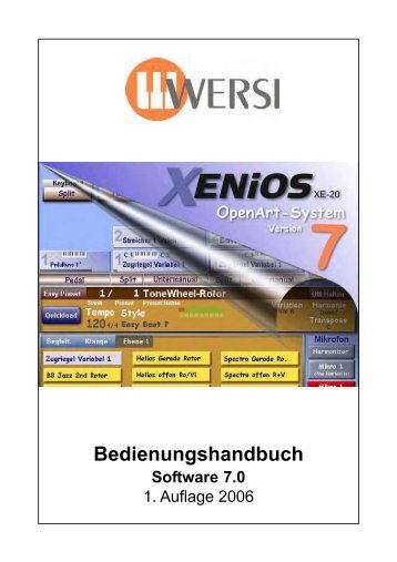 Xenios - Wersi Orgel Studio Thum, Orgeln Keyboard Musikinstrumente