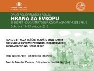 Prof. dr Branislav VlahoviÄ, Poljoprivredni fakultet Novi Sad