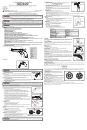 OWNER'S MANUAL - Crosman