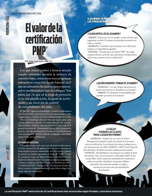 Revista Perspectiva NÂ°7 - Pragma Consultores